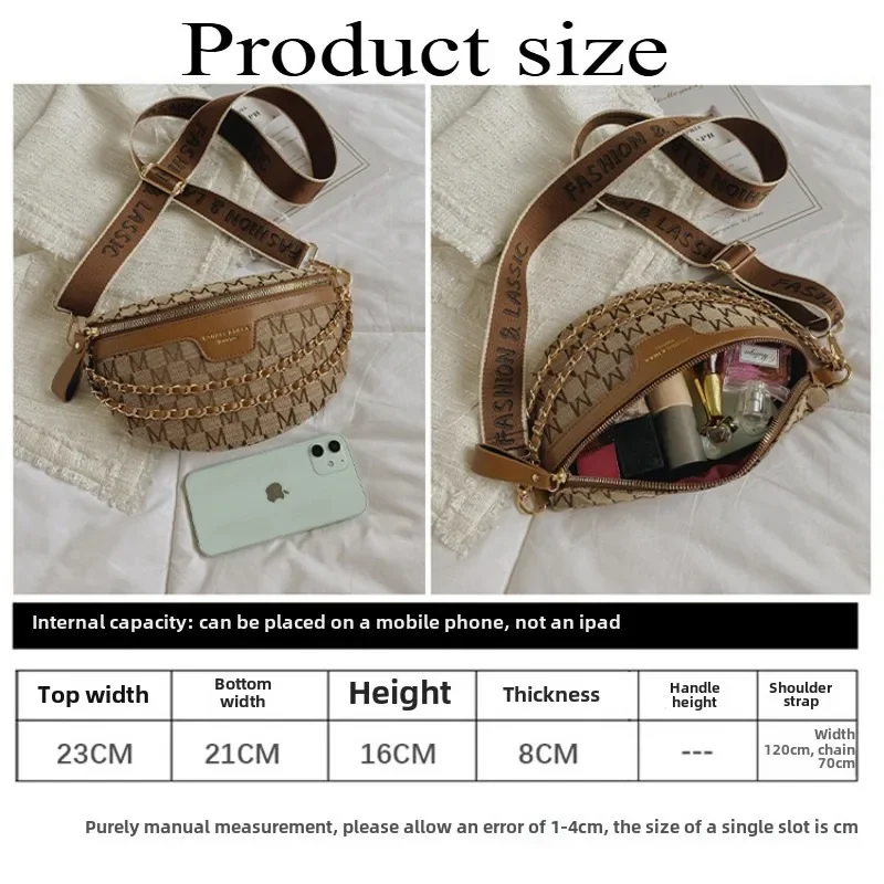 กระเป๋าคาดเอวแฟชั่นฤดูร้อนสำหรับผู้หญิง กระเป๋าคาดเอวผ้าแคนวาสแนวสตรีท กระเป๋าสะพายไหล่แฟชั่นสำหรับผู้หญิง กระเป๋าสะพายข้างสำหรับผู้หญิง กระเป๋าคาดเอว