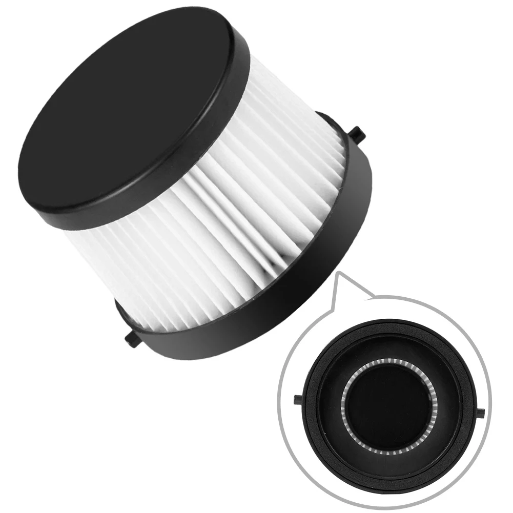 Vacuum Cleaner Accessories Black White Replacement Filter High-quality Filtration Captures Fine Dust Particles