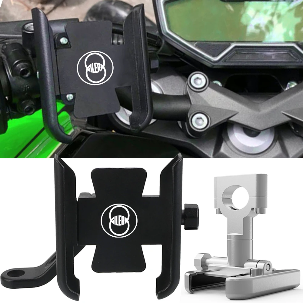 For Gilera GP800 Fuoco Nexus 500 Runner 50 125 200 Motorcycle Accessories Mobile Phone Holder Stand GPS Navigation Mount Bracket