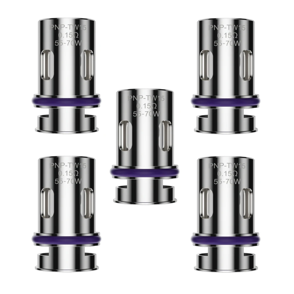 5pcs-15pcs Original VOOPOO PnP-TW Coil PnP TW15 0.15ohm TW20 0.2ohm TW30 0.3ohm For PnP Pod II Cartridge Drag H80S Drag E60 Kit