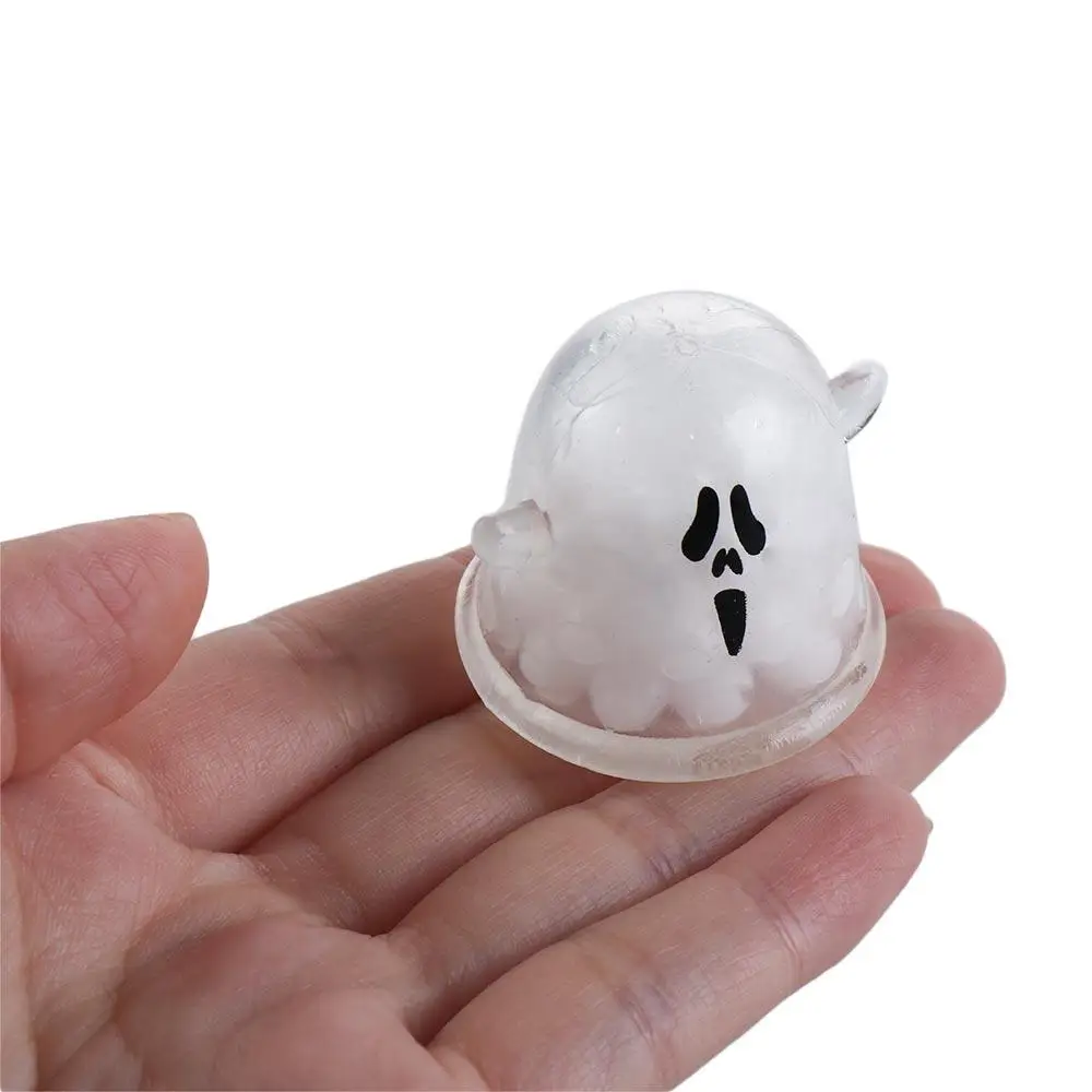 Alleviate Tension Toys Halloween Bead Ball Squeeze Toy Little Ghost TPR Water Ball Vent Ball Foam Beads Prank Toy Children Toys