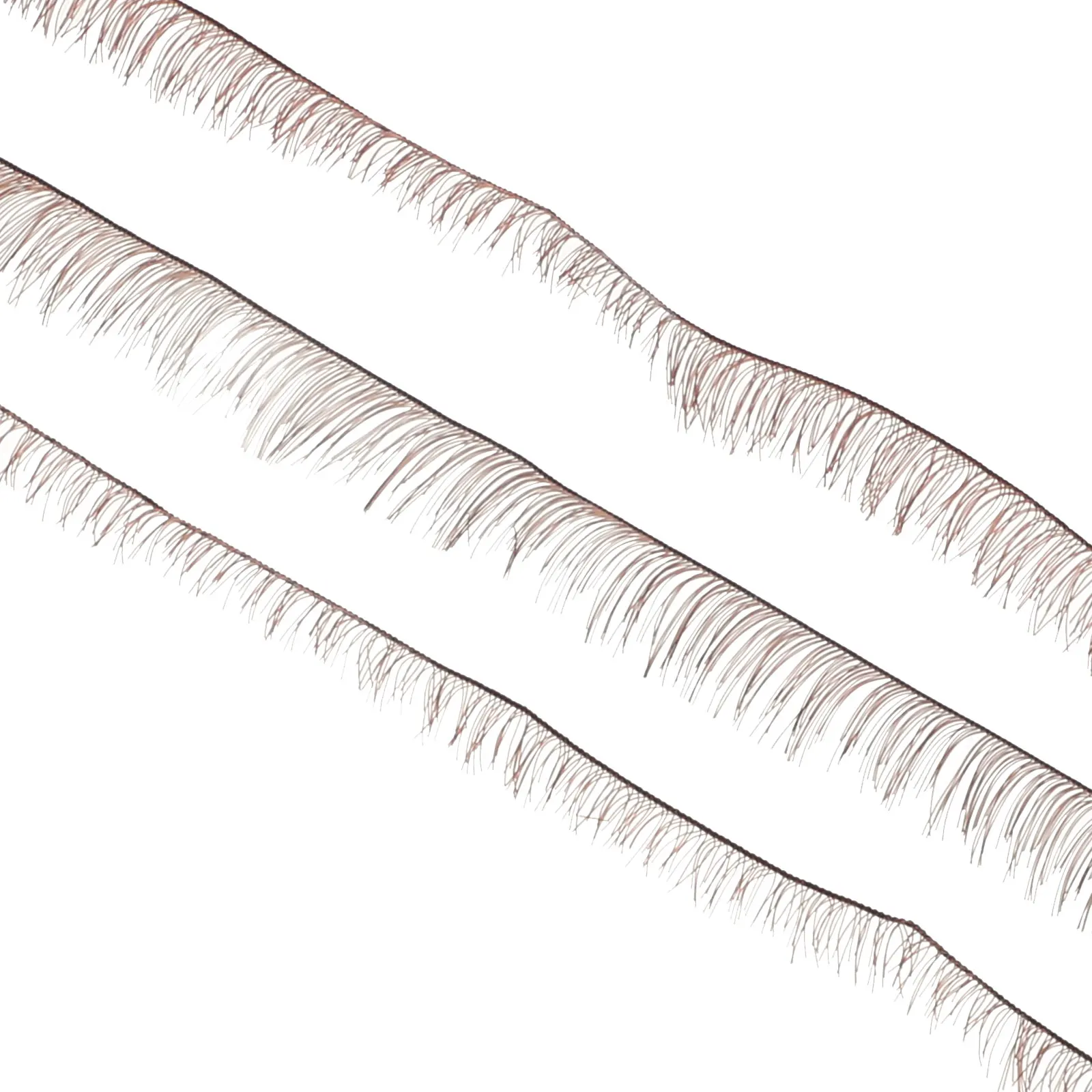 

30pcs False Eyelashes Fake Small Full Strip Soft Curl Mini Lashes for Clay DIY Repair Replacement Nylon