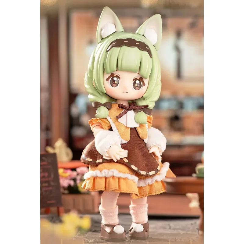 In stock Nyzaii Dream Town Ob11 1/12 Bjd Series 15cm  Cute Action Anime Figures Kawaii  Toys figure Dolls Gift Toys