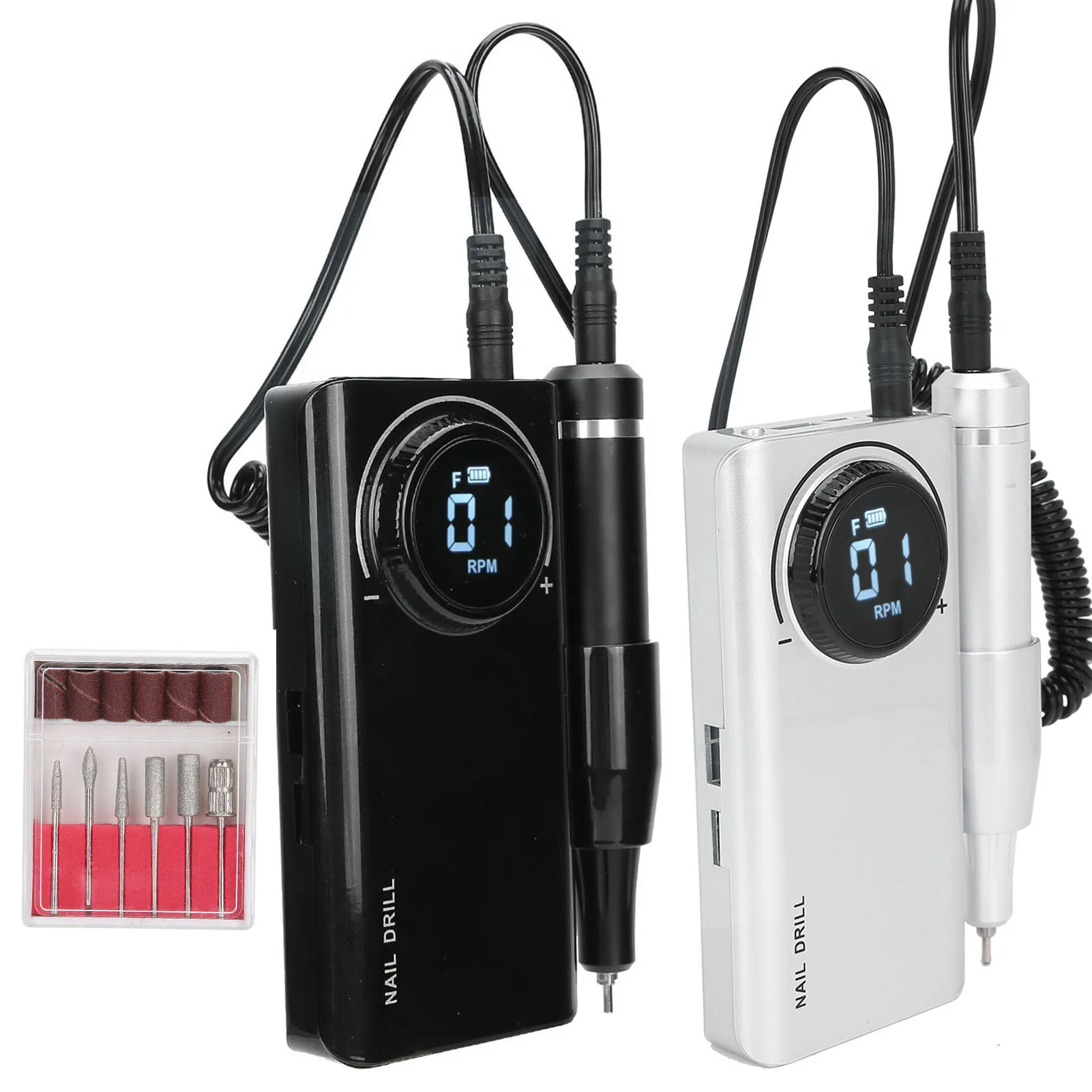 35000 دورة في الدقيقة قابلة للشحن الكهربائية مسمار الحفر القلم آلة المحمولة مسمار طحن الملمع الكهربائية مسمار تلميع القلم طلاء الأظافر