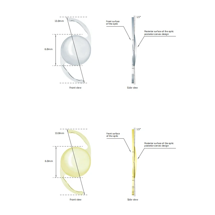 2026 New Ophthalmic Consumables High Order Aspheric Intraocular Lens