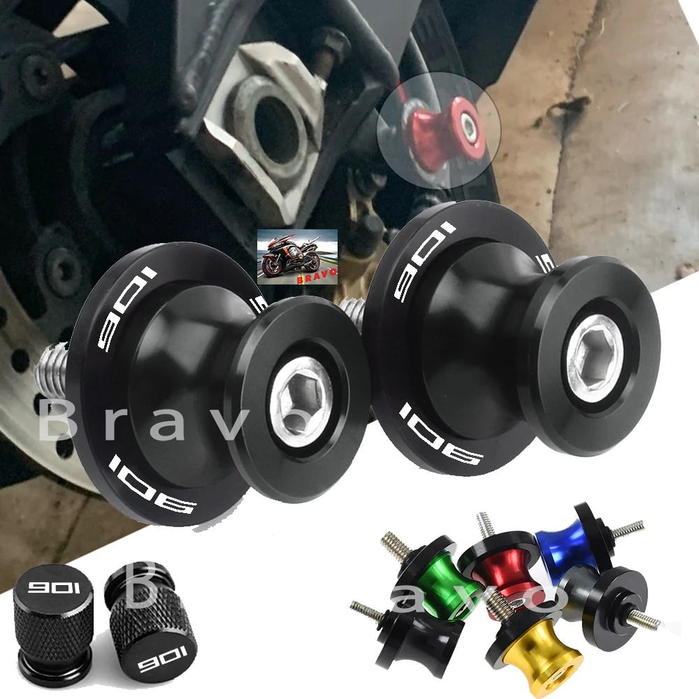 

7 Colors Motorcycle Swingarm Spools Sliders Stand Screws For Husqvarna Norden 901 Expedition Accessories Bolts Valve Caps