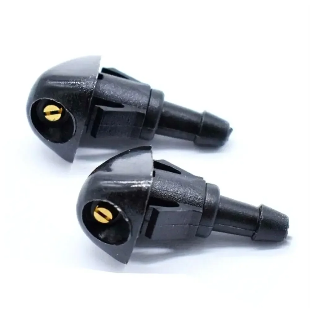 2Pcs Car Front Windshield Wiper Water Spray Jet Washer Nozzle 76810-SWA-E01 for Honda Civic Fit Jazz CR-V Accord Europen Shuttle