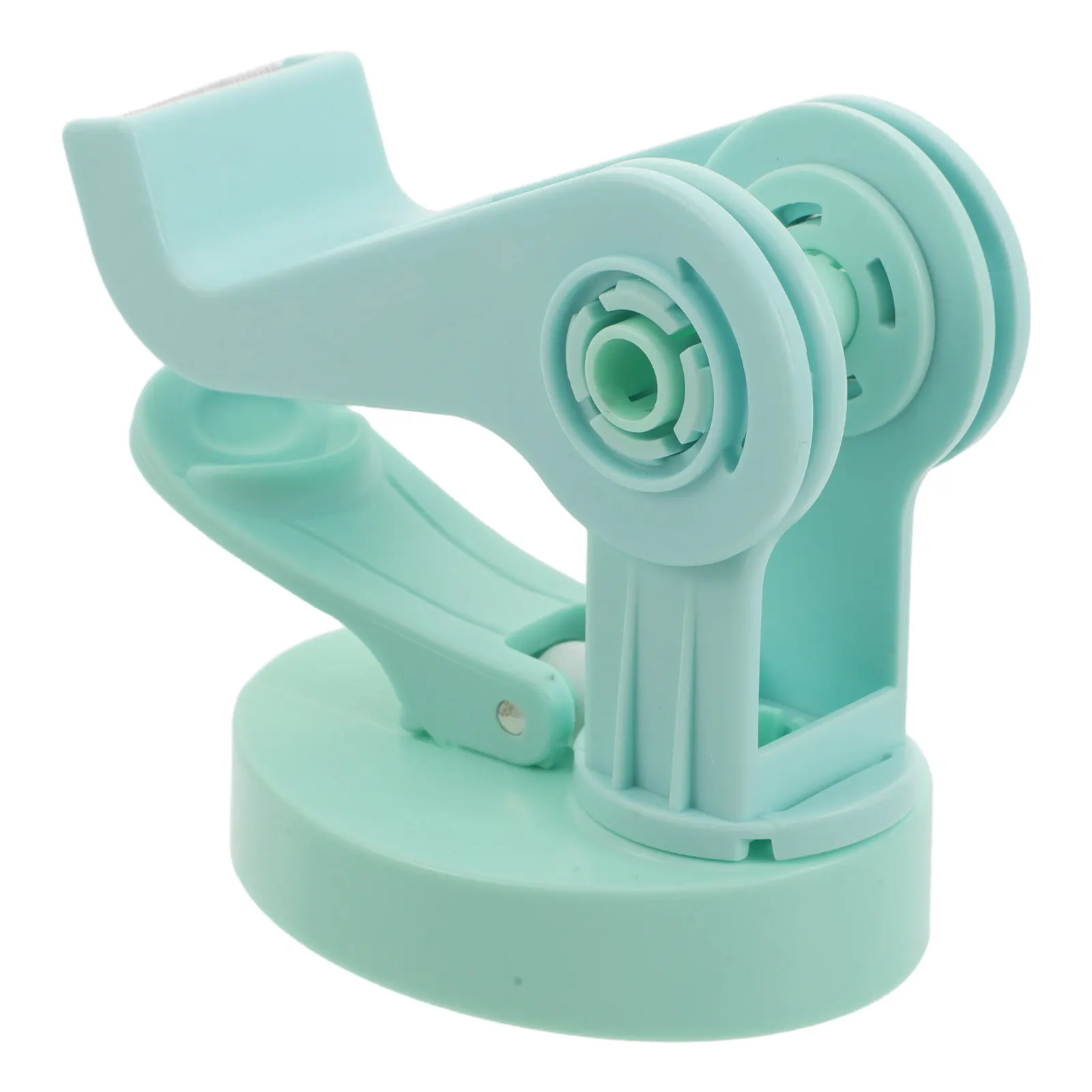 Minimalist Tape Dispenser Adjustable Desk Cutter Suction Cup Cutting Flexible with Desktop Hand 360° Rotating Holder