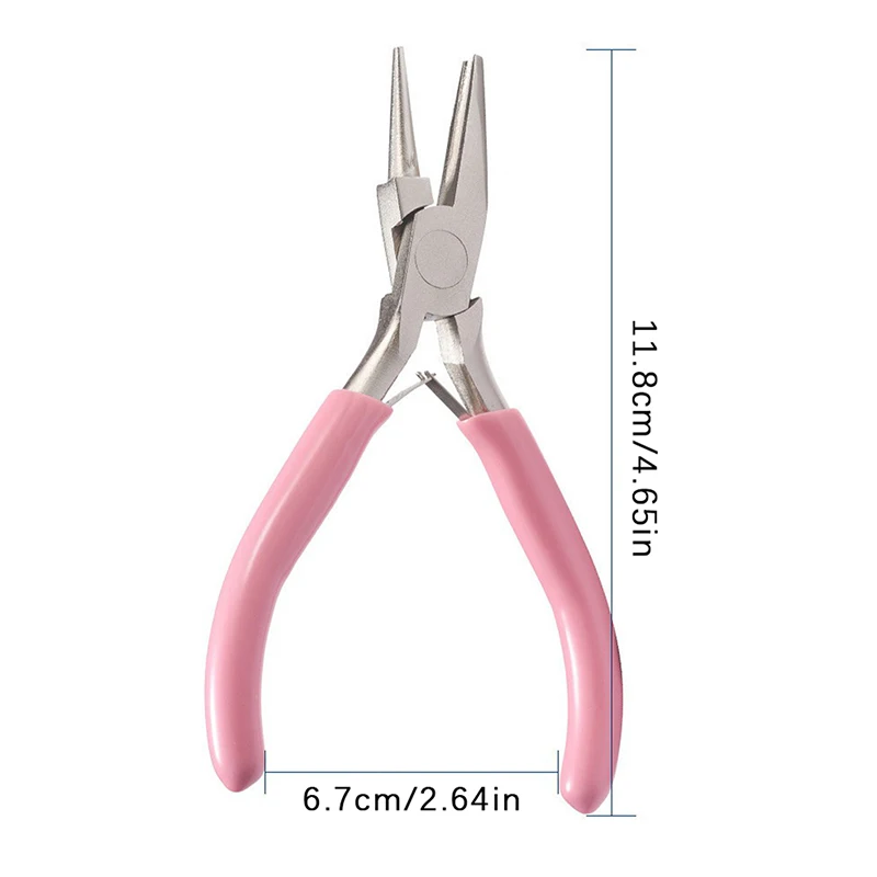 1PCS Round Concave Pliers Wire Looping Pliers Precision Jewelry Pliers Wire Looping Pliers For DIY Jewelry Making