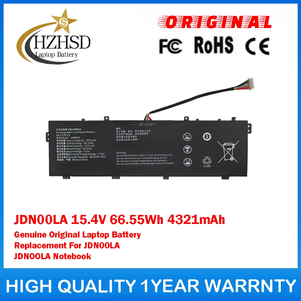 

JDN00LA 15,4 В 66,55 Втч 4321 мАч Оригинальная замена аккумулятора для ноутбука JDN00LA JDNOOLA