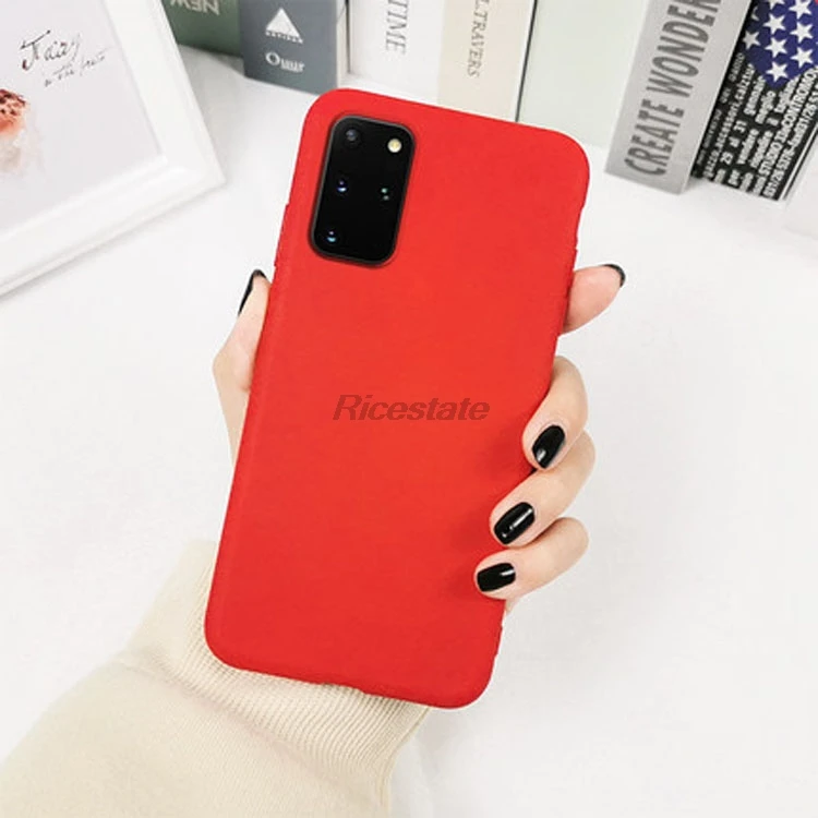 For Samsung Galaxy S20 Plus S10 S10E S20 Ultra A01 A21 A31 A41 A51 A71 A10 A20 A30 A40 A50 A70 E Solid Color TPU Cover Case