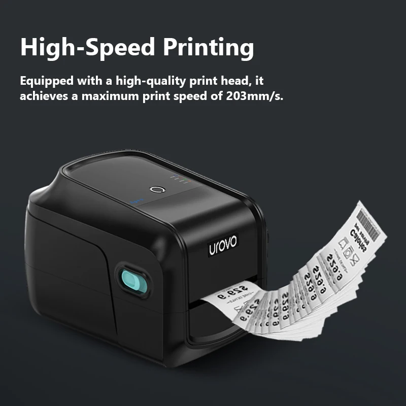 Printer Label Thermal Barcode 80mm, Printer Thermal untuk Label Pengiriman