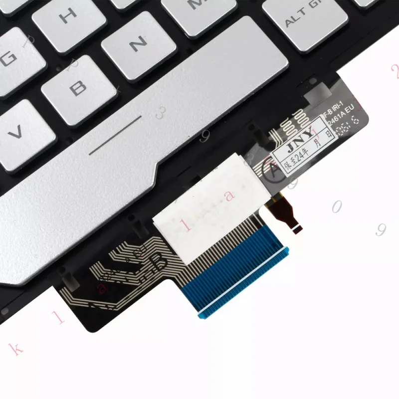 ZSS+Laptop Silver US‑Layout Backlit Keyboard Replacement For ASUS ROG Zephyrus G14 GA401 GA401U Notebook Key Board