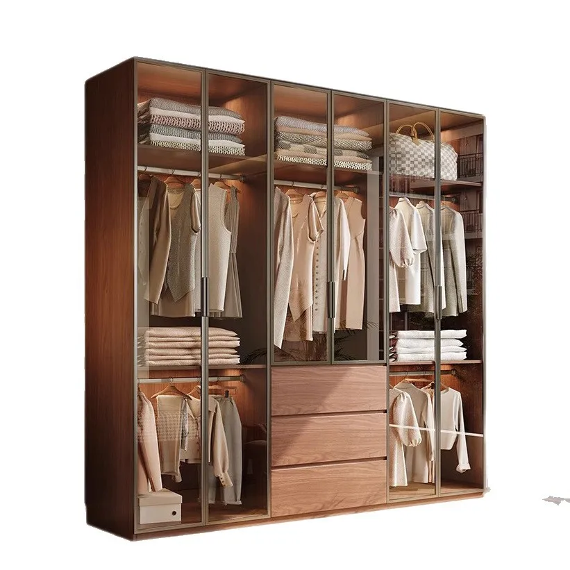 Solid Wood Wardrobe…