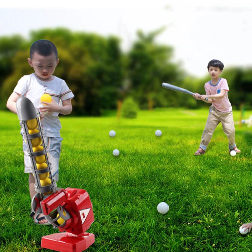 

Automatic Baseball Toy Launcher ABS Material Safe Practice Toy Kids Christmas Parent child Indoor Outdoor