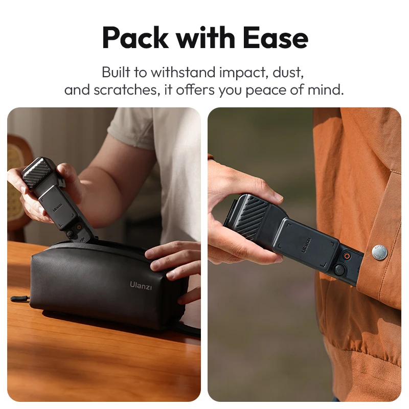 Ulanzi PK-07 DJI Osmo Pocket 3 카메라 캡 보호 케이스 용 짐벌 화면 보호기 핸드 헬드 짐벌 박스 DJI Pocket 3 Accy