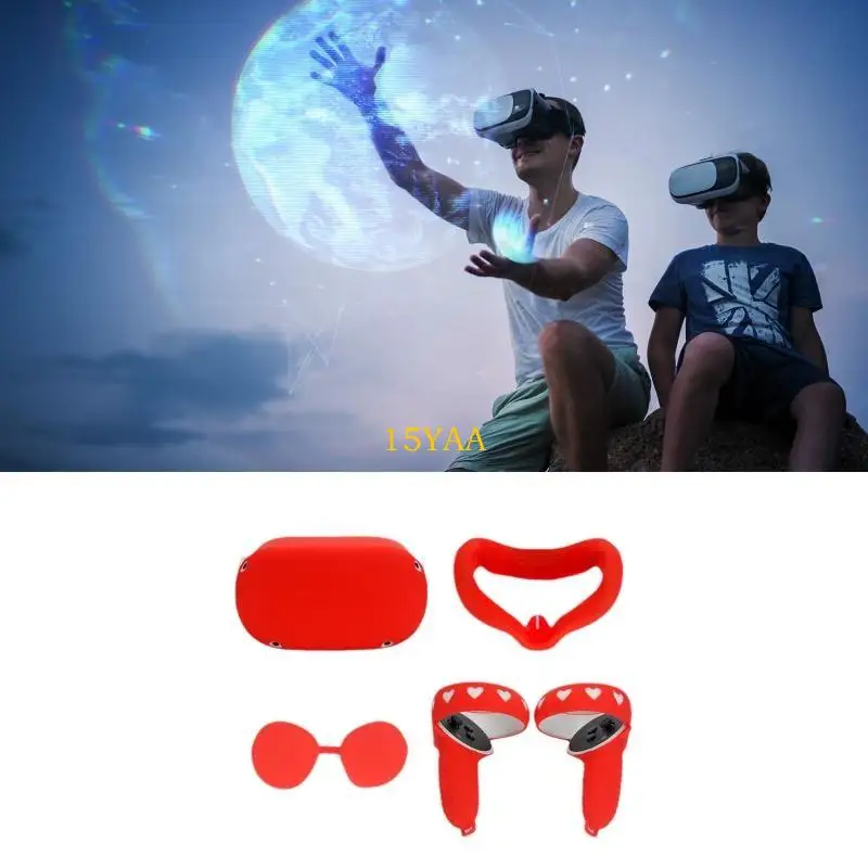 15YA Silicon Cover Accessoires für Oculus-Quest 2- All-in-One