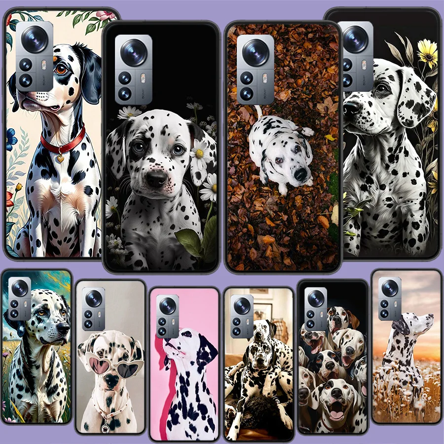 A Clever Spotted Dog Phone Case For Xiaomi Mi 13 12T Pro 12X 12 Lite 5G 11T 11i 11 Ultra 10 10T 9T Pro 9 8 6X 5X A1 A2 Capa Coqu