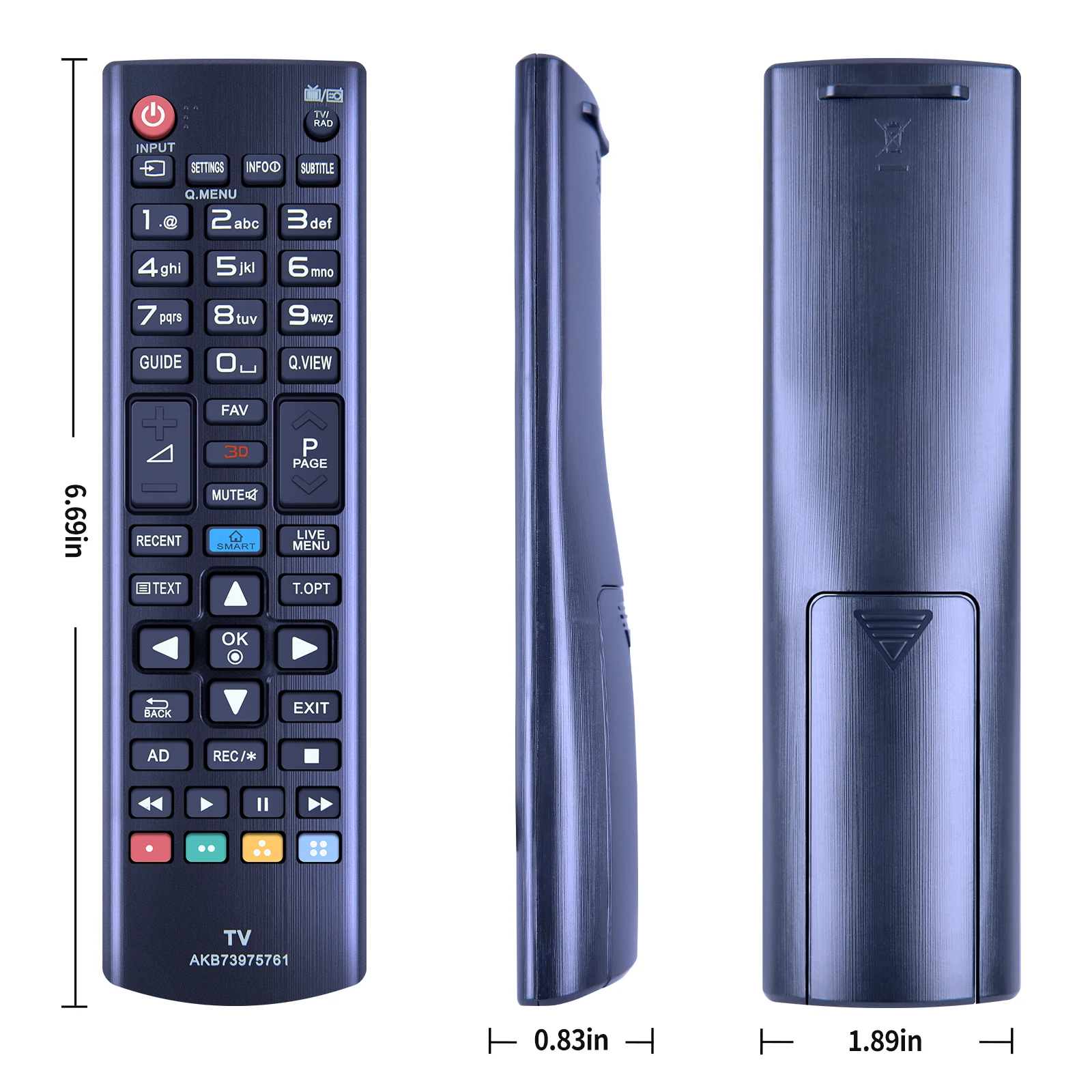 АКБ 73975761   Пульт дистанционного управления для Smart TV 32LB650V 42LB670V 42LB671V 42LB679V 42LB700V 42LB730V 42LB731V 47LB670V 47LB671V