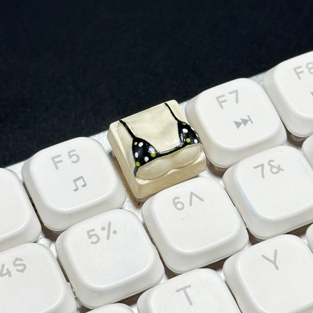 1 PC Handmade น่ารักบิกินี่ Keycaps สําหรับ Cross-Axis Mechanical คีย์บอร์ด-ที่ไม่ซ้ํากันและมีสไตล์ Keycap อุปกรณ์เสริม