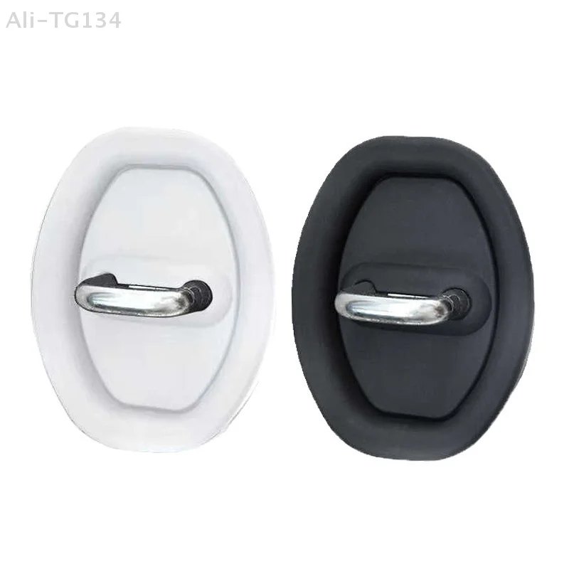 4pcs Shock Absorber Rubber Seat Car Door Lock Buffer Damping Seal Pad Deadener Quiet Replacement Accessories SHIDWJ