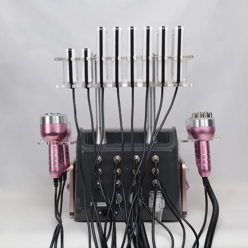 L'ultima macchina per cavitazione sottovuoto RF 40K/80k Macchina per dimagrire laser ad ultrasuoni Macchina per scolpire il corpo per la rimozione del grasso 2025