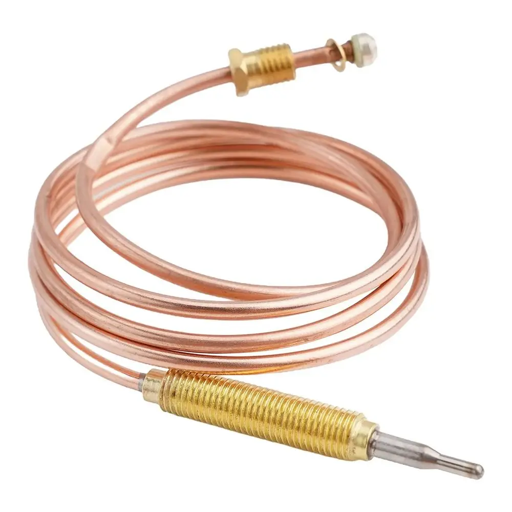 1Set M6 Thermocouple Replacement Set Universal Thread 60/90/120/150cm Gas Stove Probe Gas Valve Induction Line