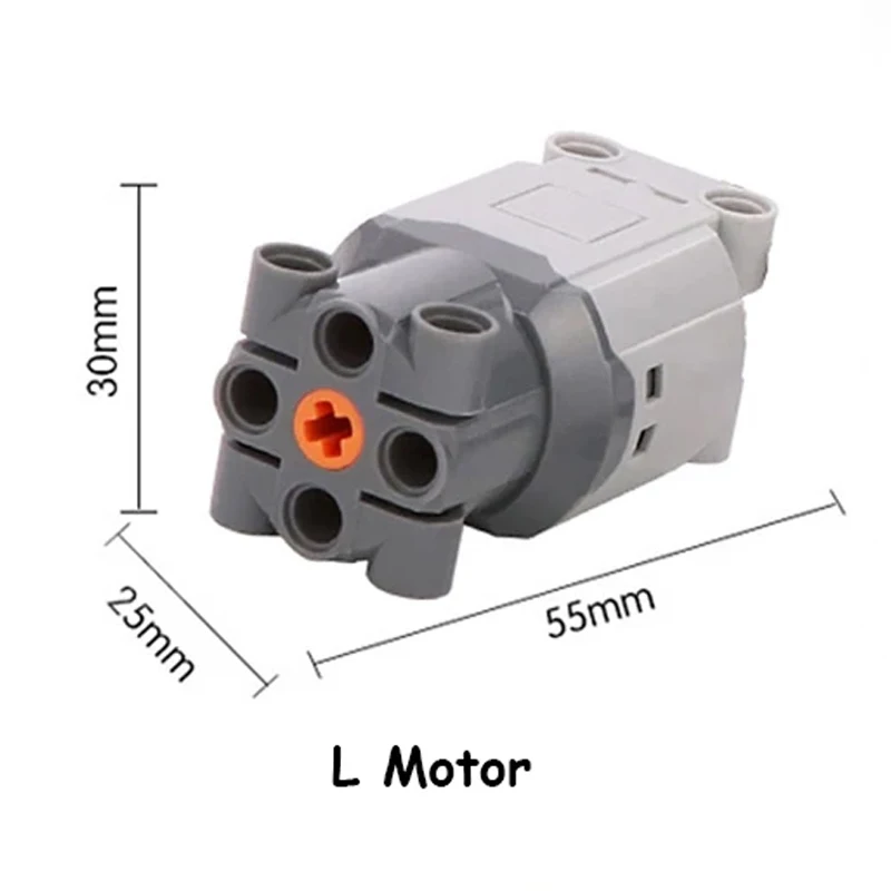 Piezas técnicas MOC 88003 L, funciones de potencia del Motor, bloques de construcción de ladrillos, encendido Compatible con legoeds, coches de juguete ensamblados