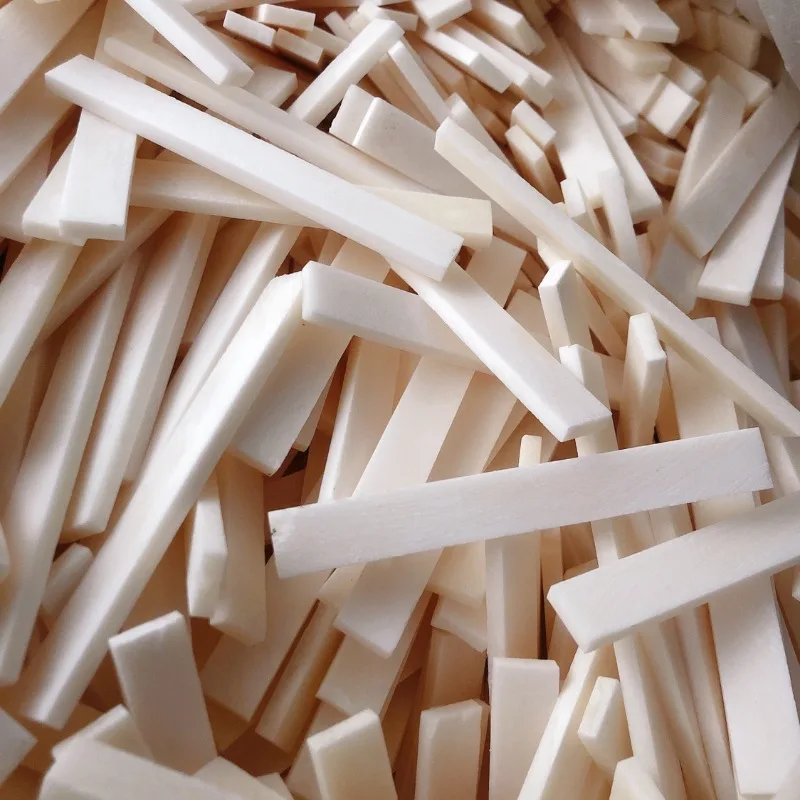 

1PC Buffalo Bovine Bone Knife Handle Scales Slabs DIY Carving Material