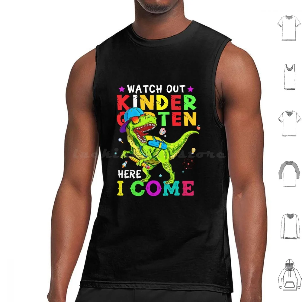 Watch Out Kindergarten Here I Come Dinosaurs Back To School Kids T Shirt , Roaring Dinosaur Back To School Youth T Shirt T