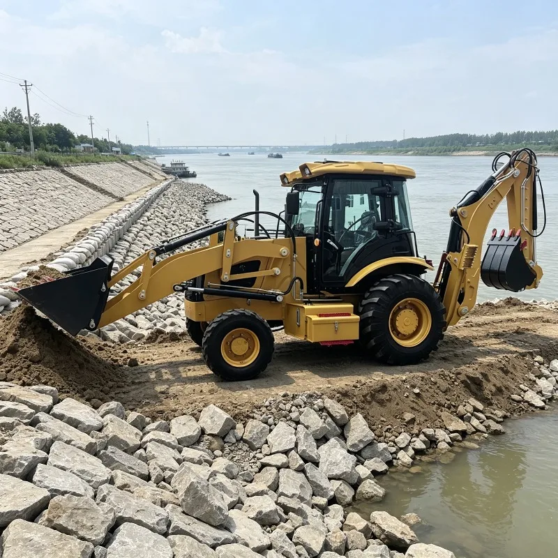 All Terrain Backhoe Loader Deep Tread Tires for Off Road Construction Forestry Land Development Works Customized