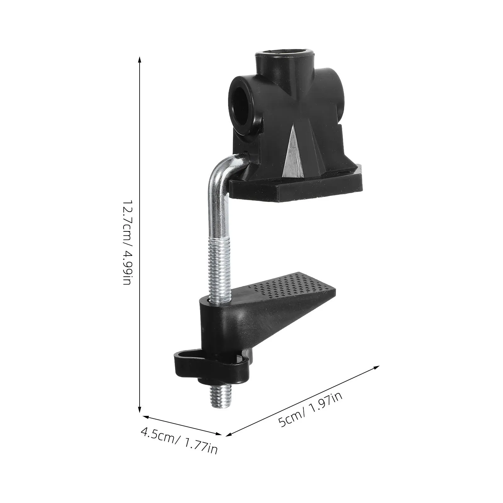 5 قطعة مشبك تثبيت سطح المكتب مع قاعدة معدنية قوية يناسب أسطح 55 سنتيمتر تحديد المواقع قابل للتعديل لدراسة مصباح مكتبي الجدول