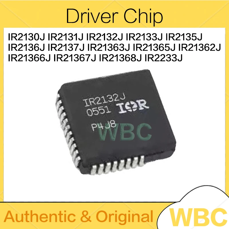 5Pcs IR2130J IR2131J IR2132J IR2133J IR2135J IR2136J IR2137J IR21363J IR21365J IR21362J IR21366J IR21367J IR21368J IR2233J PLCC