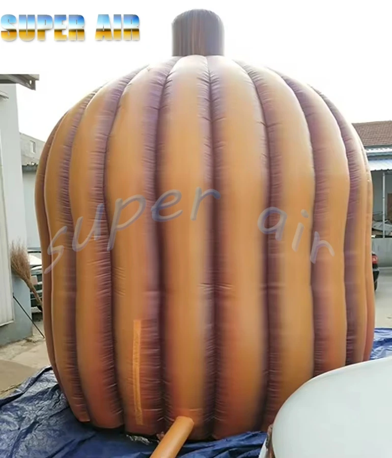 Maison gonflable de citrouille de décoration de fête d'Halloween de vente chaude pour le révélation du festival