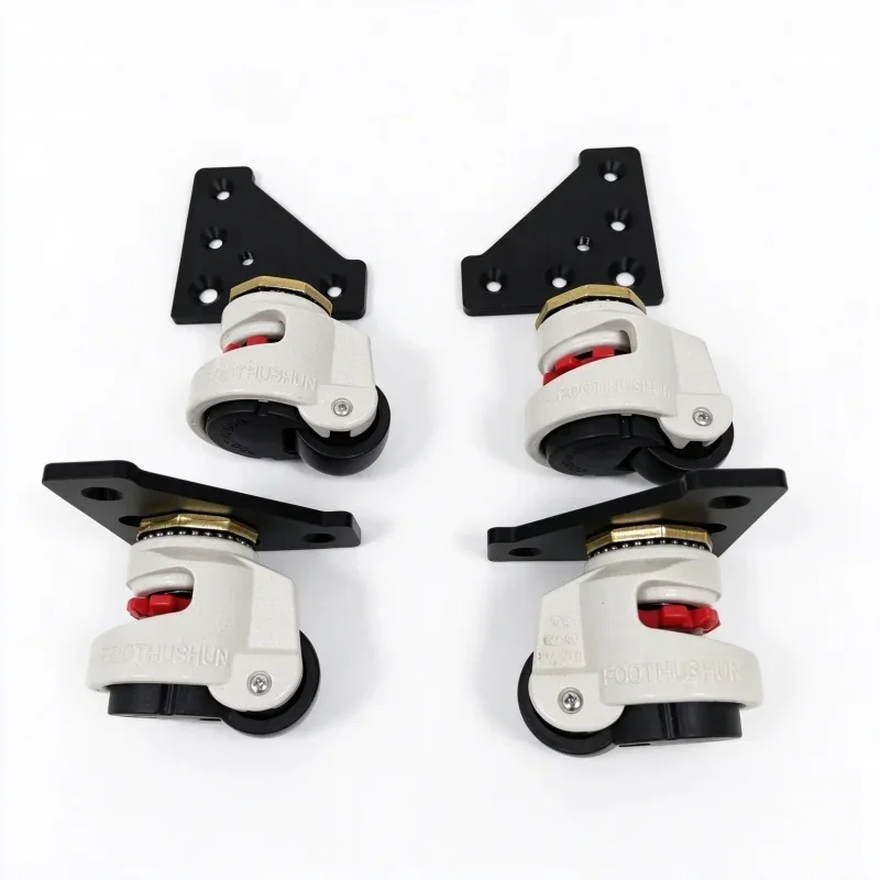 Funssor Upgrade Kit Aluminum CNC Roller Caster Plate for Ratrig V-core3/3.1/4 3D Printer
