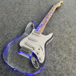 Electric guitar can be customized, factory price classic style, acrylic, beautiful sound quality, free and fast delivery