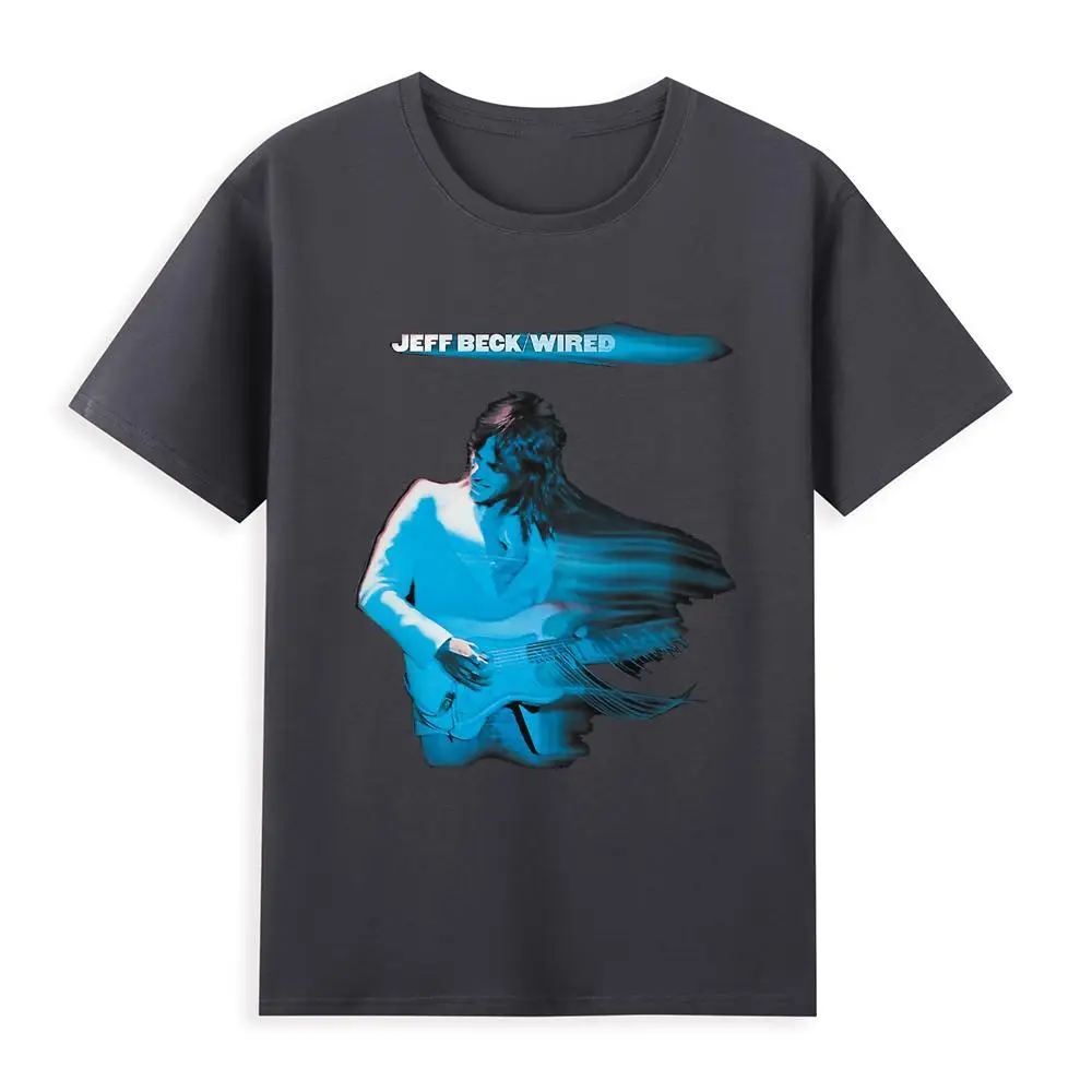 Jeff Beck Wired Play Guitar T Shirt Men Hip Hop High Quality Cotton EU Size T-shirt Unisex Streetwear Clothing Male