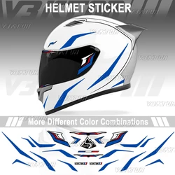 Motorcycle Helmet Sticker Reflective Full Face Helmet Decal For S1000RR F900R/XR S1000XR F850GS R1200GS R1250GS Adventure