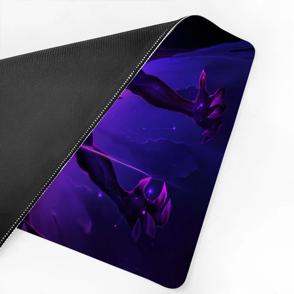 Jhin Dark Cosmic Erasure League of Legends Mousepad Mouse Mat Desk Mat With Pad gaming accessories Prime Gaming XXL Keyboard Pad