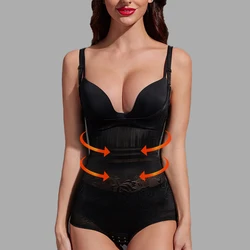 Women Post Natal Postpartum Slimming Underwear Shaper Recover Bodysuits Shapewear Waist Corset Girdle Black/Apricot Dropship