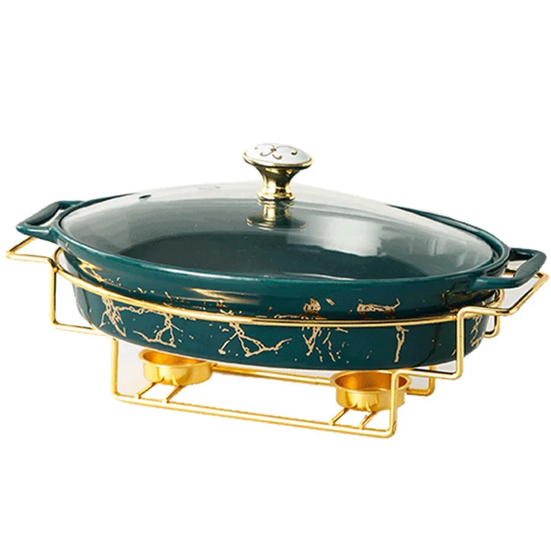 

Multi-style and multi-standard food warmer buffet stove chafing dishes for hotel restaurant home chafing dish Porcelain