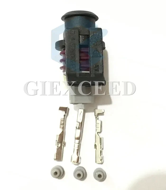 2 Sets 3 Pin AC Assembly 15397257 15397149 Auto Automotive Electrical Connector LS TPS AEM MAP GT150 Automotive Socket