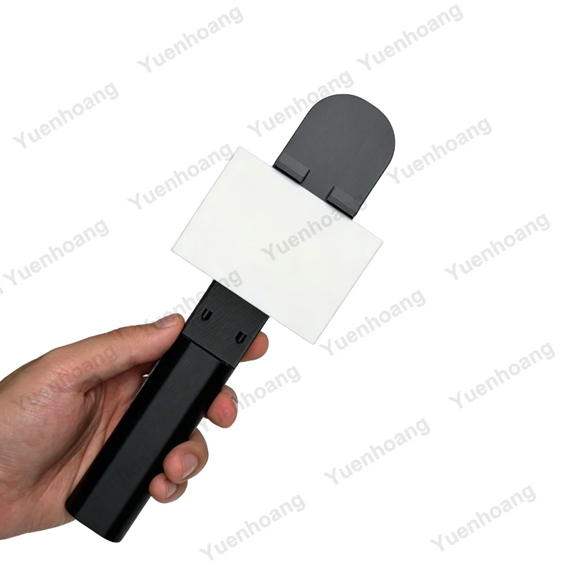 1PCS Microphone Style Handheld Grip for Insta360 Luna Ultra Detachable Screen Controller Creative Interview Recording Accessory
