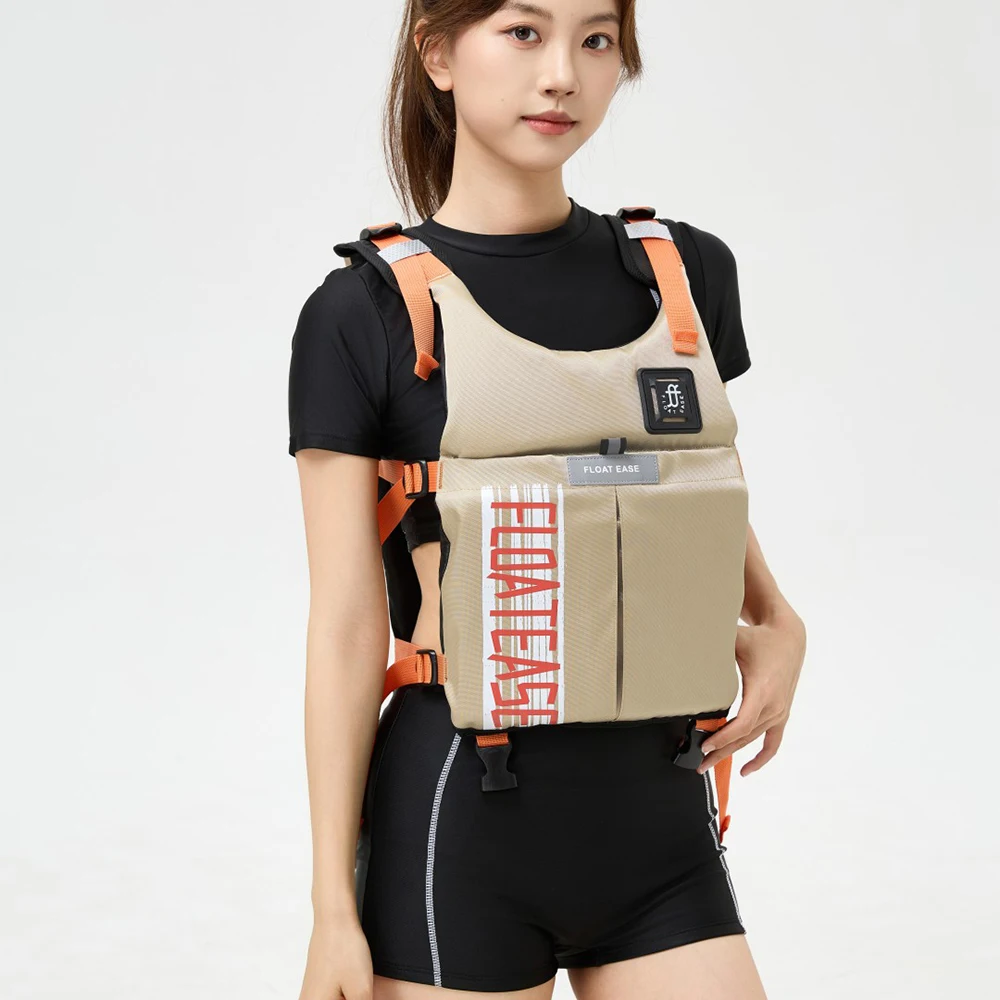 Kayaking Flotation Vest for Women Adjustable Straps Fishing Flotation Vest Kayak Safety Vest Men Women Swimming Boating Jacket