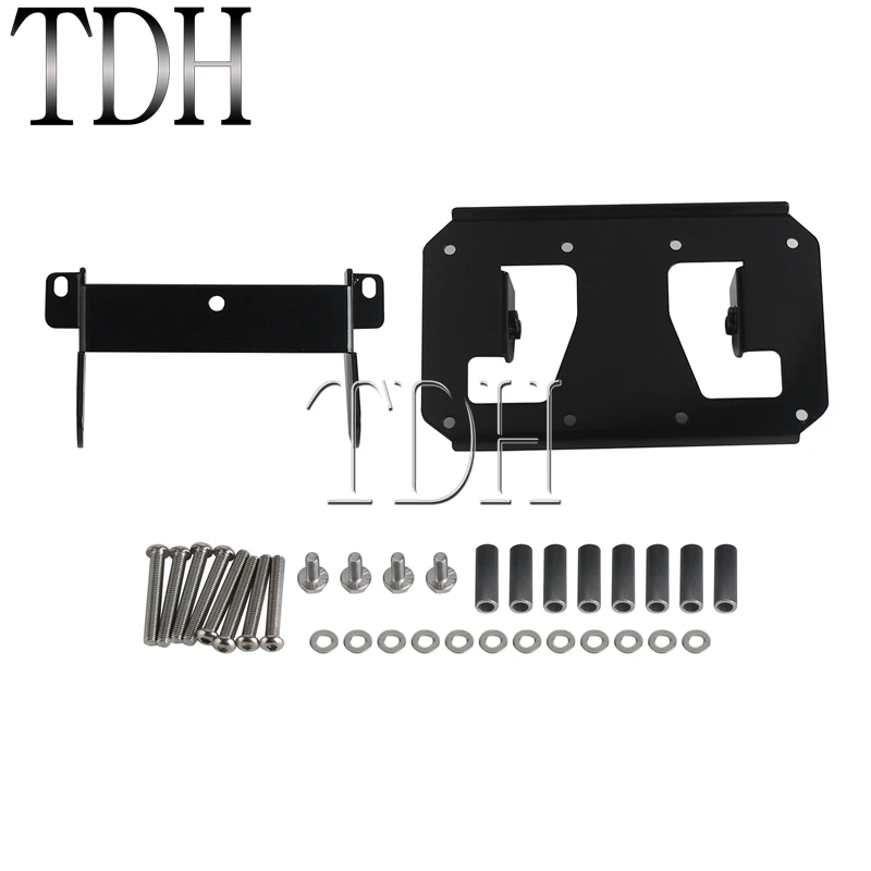 For Harley Softail FXFB FXFBS Fat Bob For Baja Designs LP4 Pro LED Light Lighting Bracket Combo Kit Headlight Mount Holder Frame