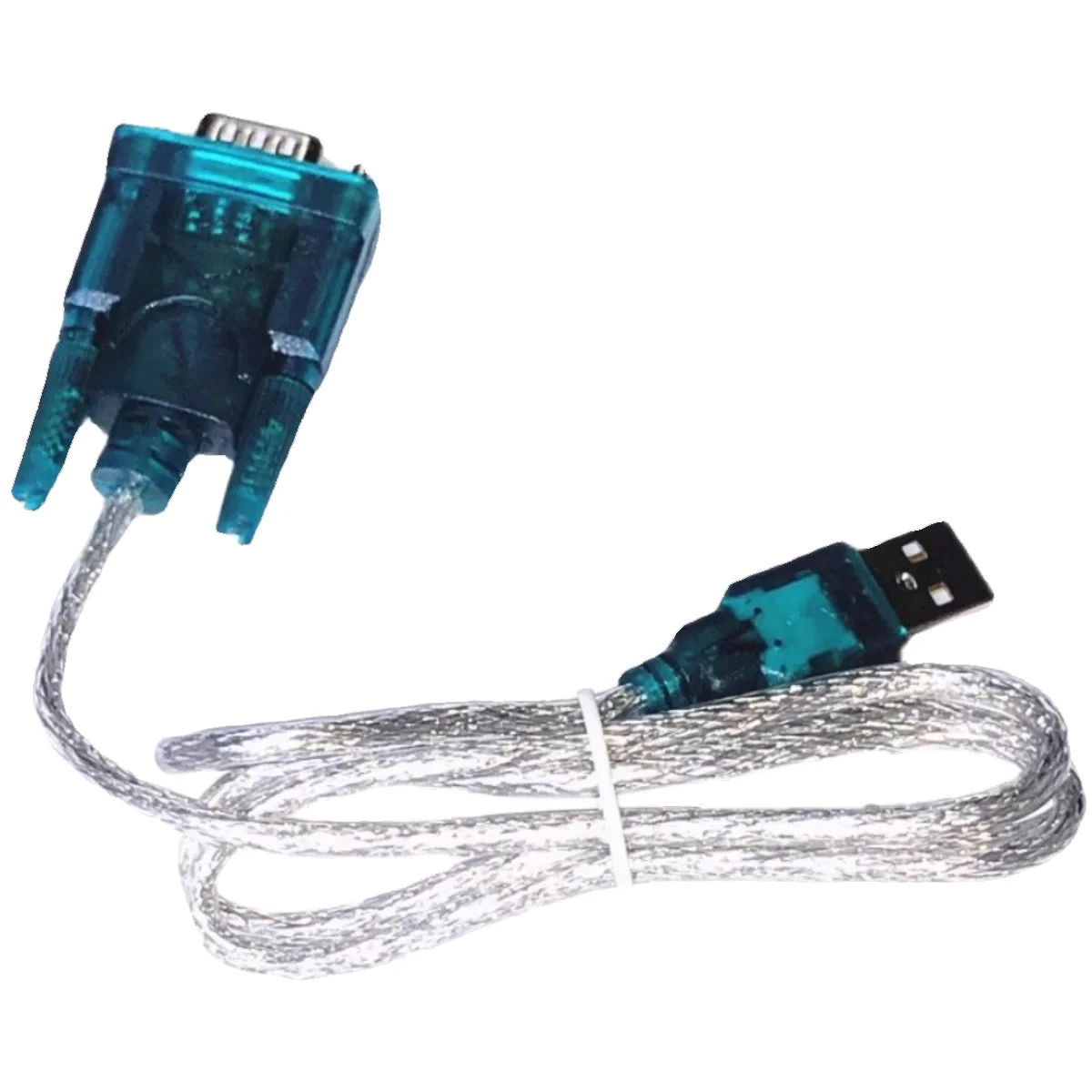 1pcs HL340 new FT232 chip USB to DB9 pin COM port RS232 serial cable Male head cable TTL module supports WIN11 length 1 meter