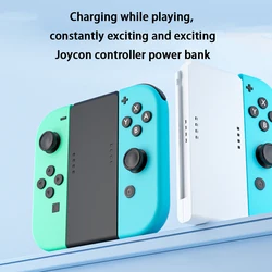 For Joypad Charging Grip 3400mAh Rectangle Shaped Charging Dock TPYE-C Controller Charge Station with Indicator Game Accessories