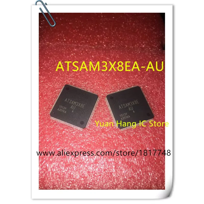 10PCS ATSAM3X8EA-AU ATSAM3X8E AU QFP144 IC MCU 32BIT 512KB FLASH