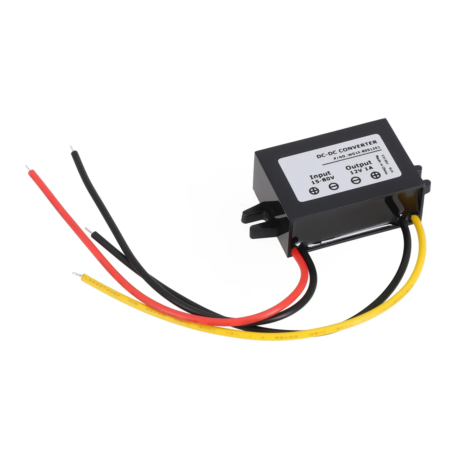 

High Stability Voltage Regulator DC 24V36V48V60V to 12V 1A Converter Full Power Output Wide Input Range Long Service Life