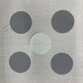 5 piezas Gris